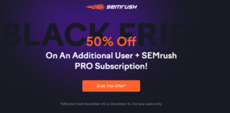 SEMRush Black Friday