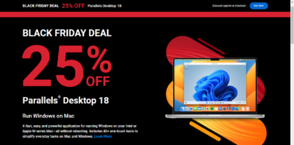 Parallels Black Friday