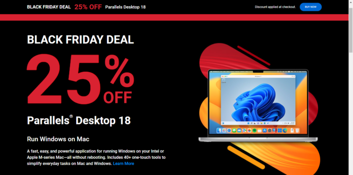 Parallels Black Friday