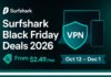 Surfshark Black Friday Deals 2026