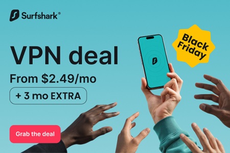 Surfshark Black Friday